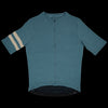Summer Wool Short Sleeve Cycling Jersey - Silver Pine