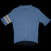 Summer Wool Short Sleeve Cycling Jersey - Faded Blue