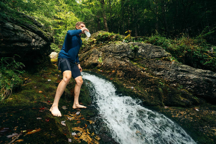All Season Merino Wool Hoodie - Atlantic Blue - Pinebury