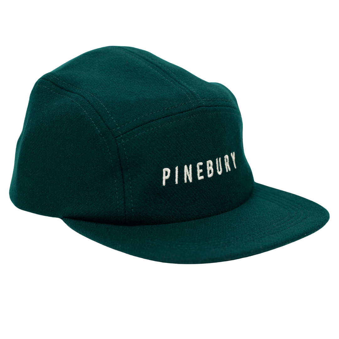 Pinebury Wool Camp Hat - Green - Pinebury
