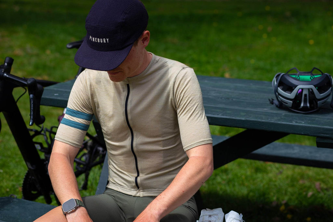 Pinebury Wool Camp Hat - Navy - Pinebury