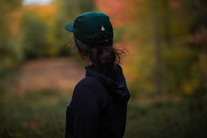 All Season Merino Wool Hoodie - Black - Pinebury