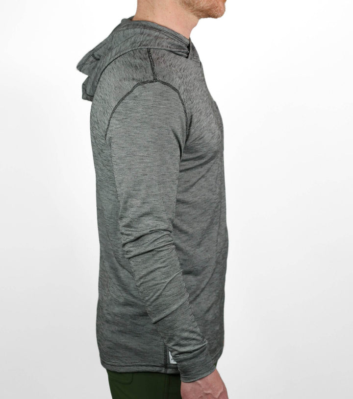 Summer Wool Hoodie Sun Shirt - Evergreen - Pinebury