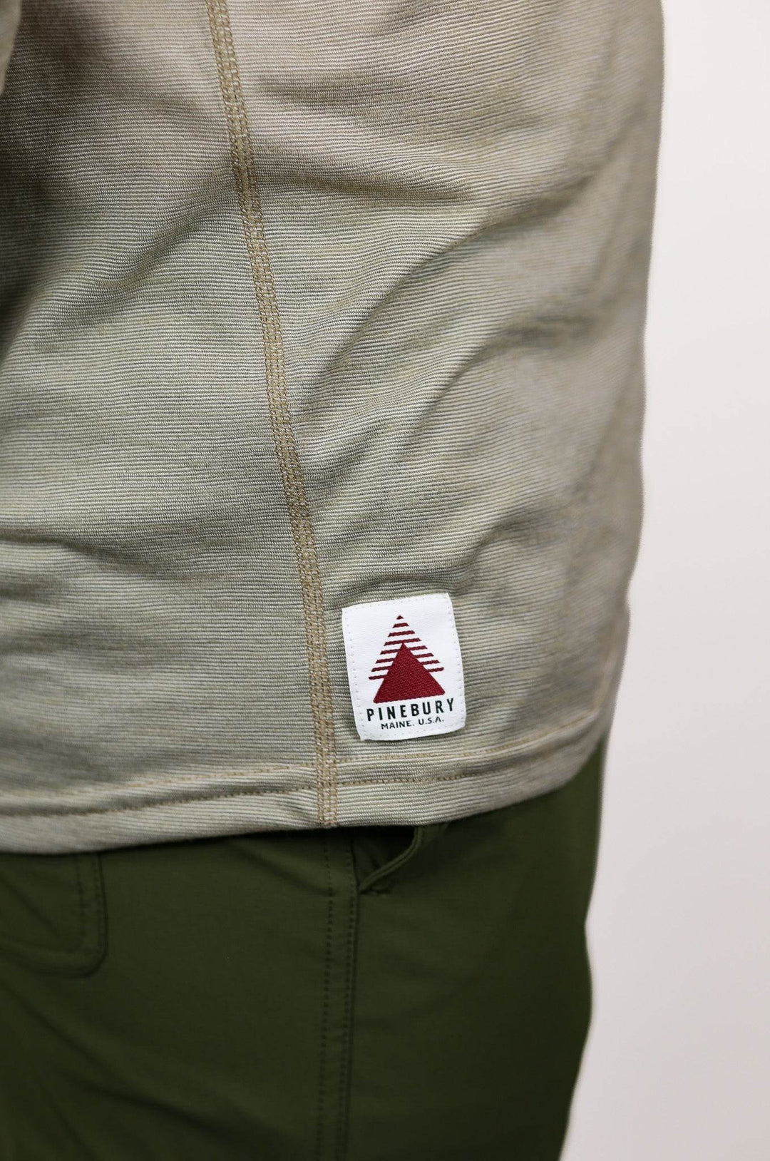 Summer Wool Hoodie Sun Shirt - Khaki - Pinebury