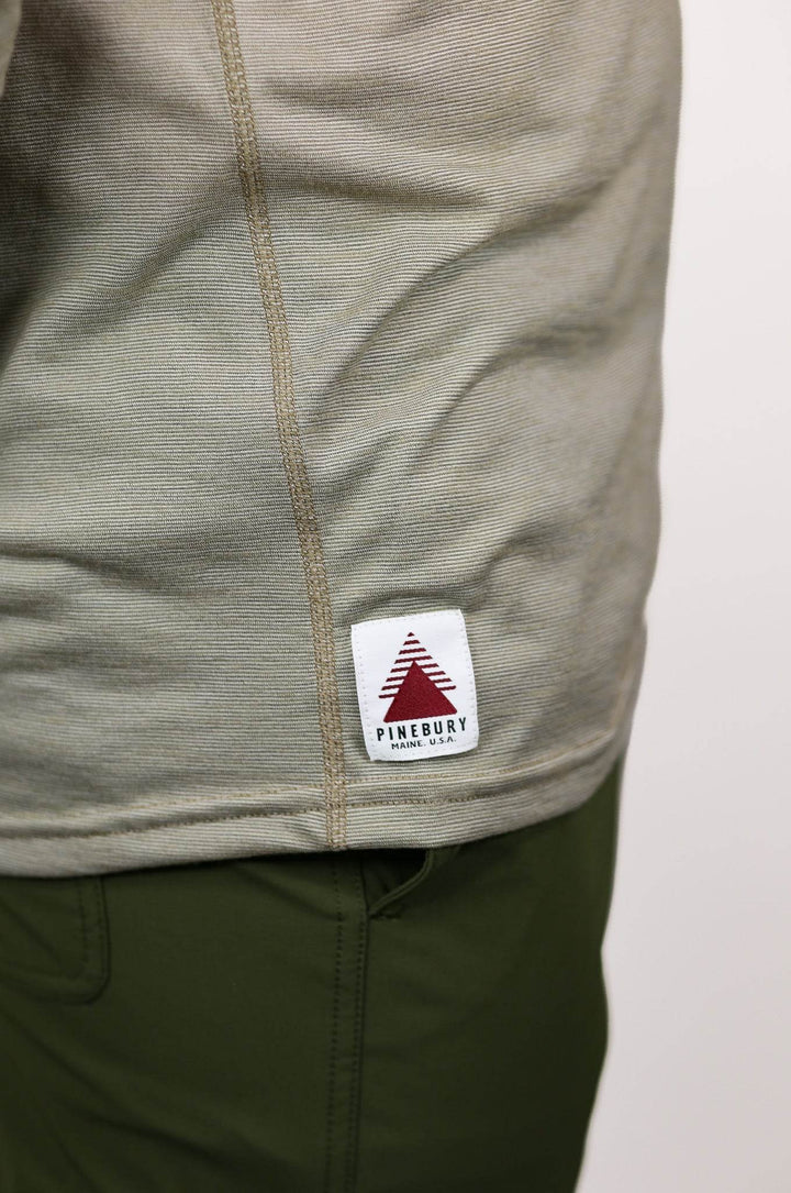 Summer Wool Hoodie Sun Shirt - Khaki - Pinebury