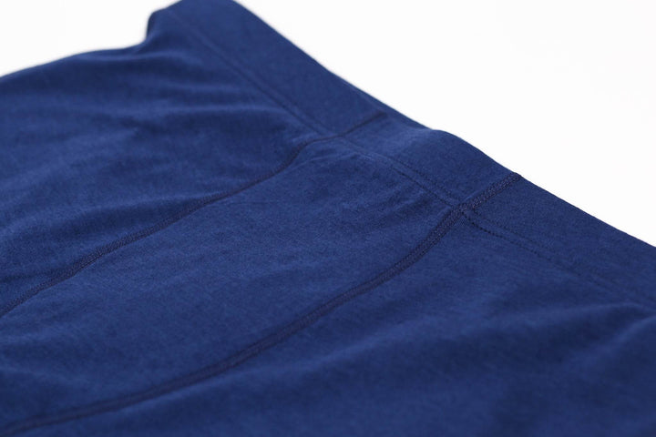 Merino Wool Boxer Brief - Blue - Pinebury