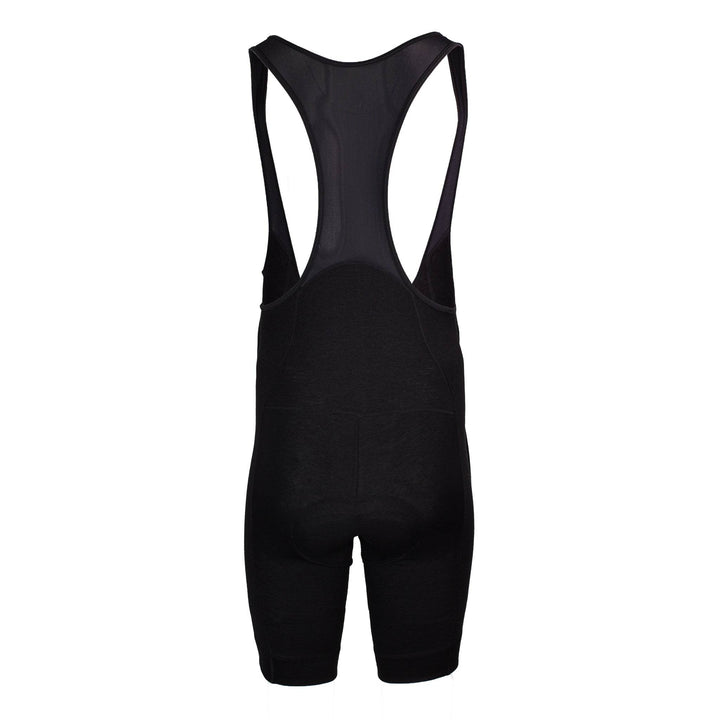 The Merino Wool Bib Shorts - Black - Pinebury