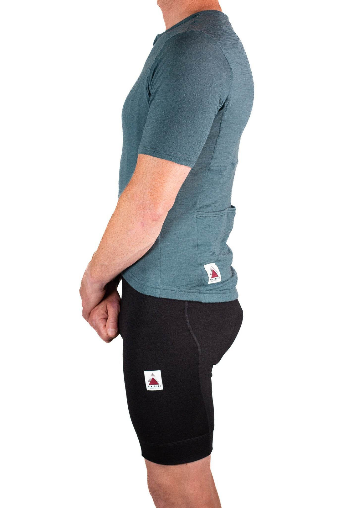 The Merino Wool Bib Shorts - Black - Pinebury