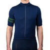 Every-Season Short Sleeve Merino Wool Cycling Jersey - Atlantic Blue