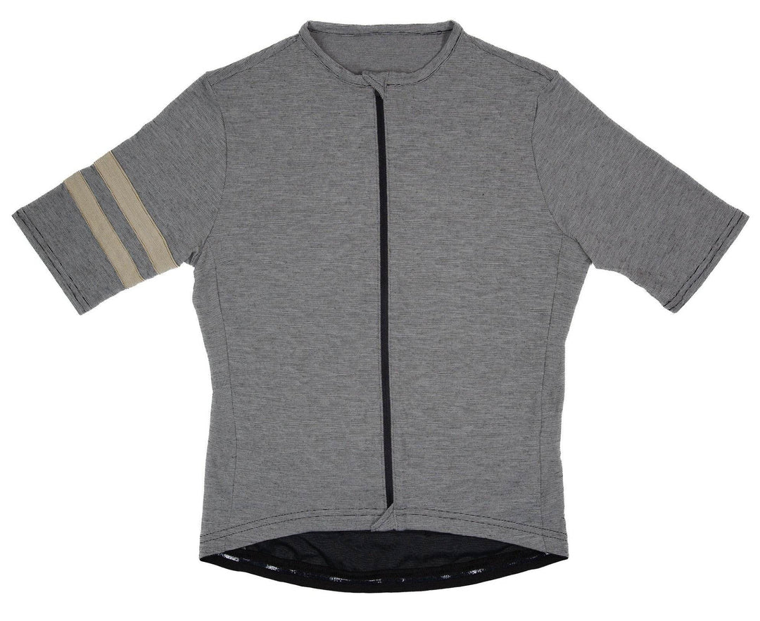 Summer Wool Short Sleeve Cycling Jersey - Greystone - Pinebury
