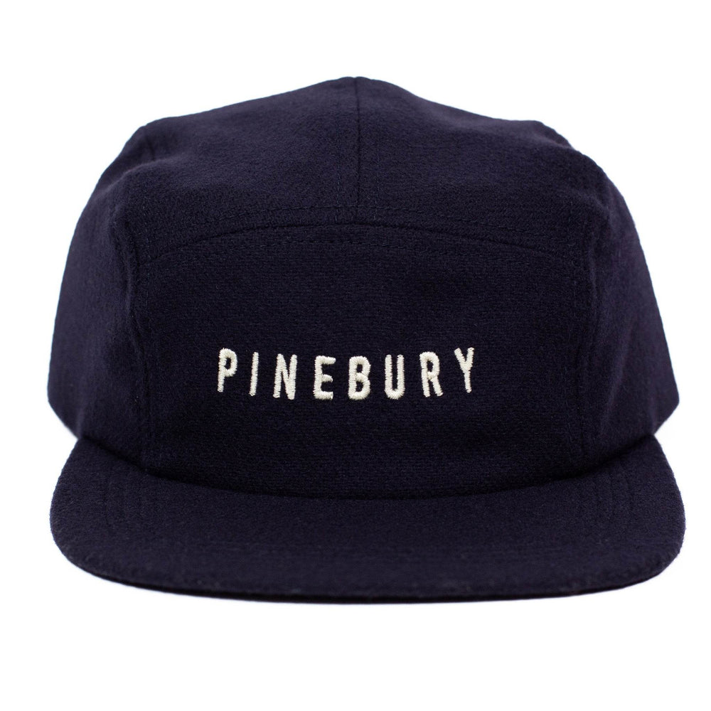 Pinebury Wool Camp Hat - Navy - Pinebury