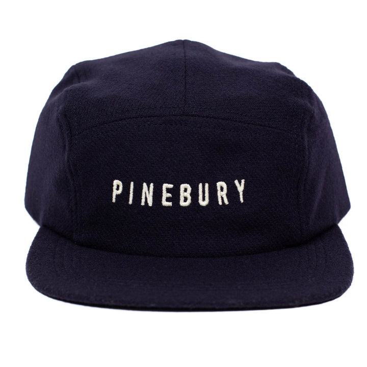 Pinebury Wool Camp Hat - Navy - Pinebury