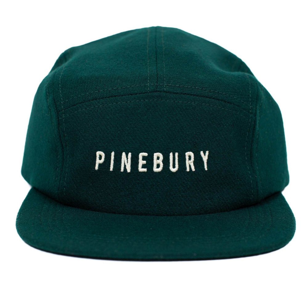 Pinebury Wool Camp Hat - Green - Pinebury
