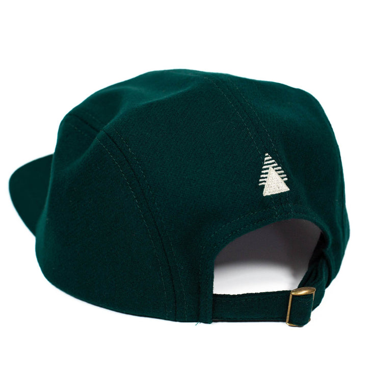 Pinebury Wool Camp Hat - Green - Pinebury