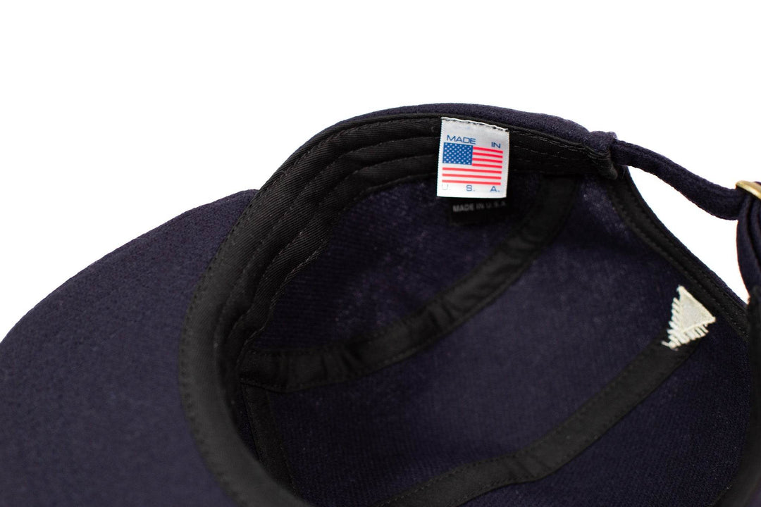 Pinebury Wool Camp Hat - Navy - Pinebury