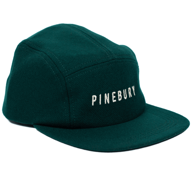 Pinebury Wool Camp Hat - Green - Pinebury