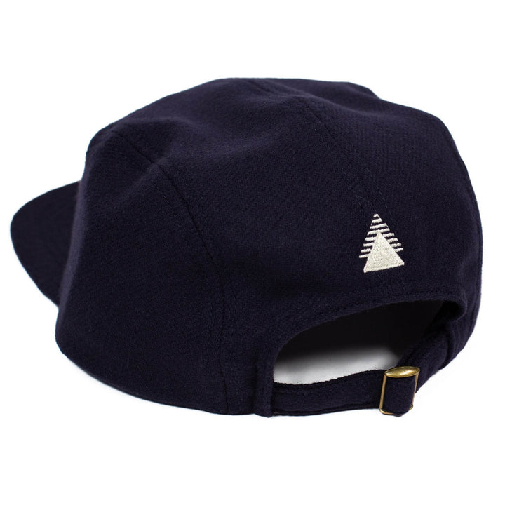 Pinebury Wool Camp Hat - Navy - Pinebury