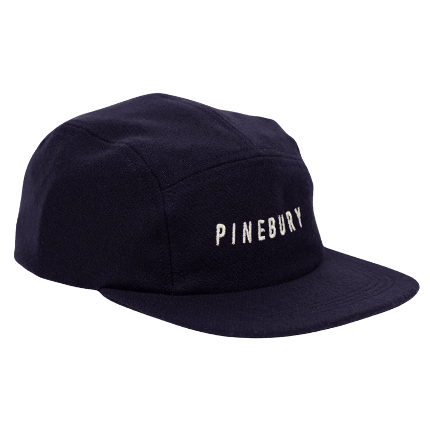 Pinebury Wool Camp Hat - Navy - Pinebury