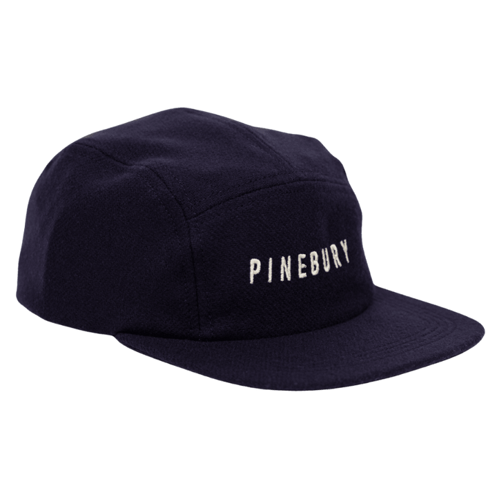 Pinebury Wool Camp Hat - Navy - Pinebury