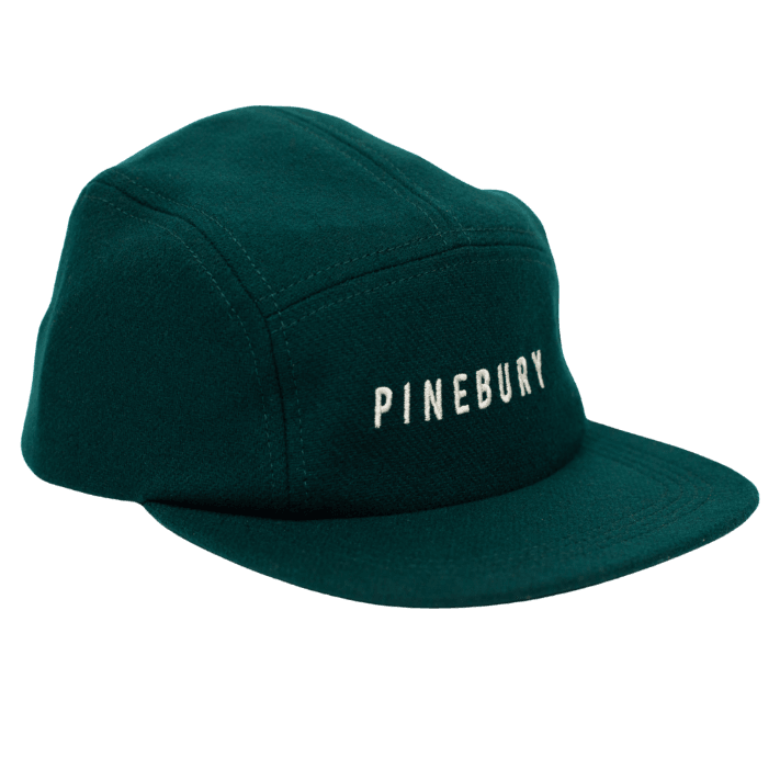 Pinebury Wool Camp Hat - Green - Pinebury