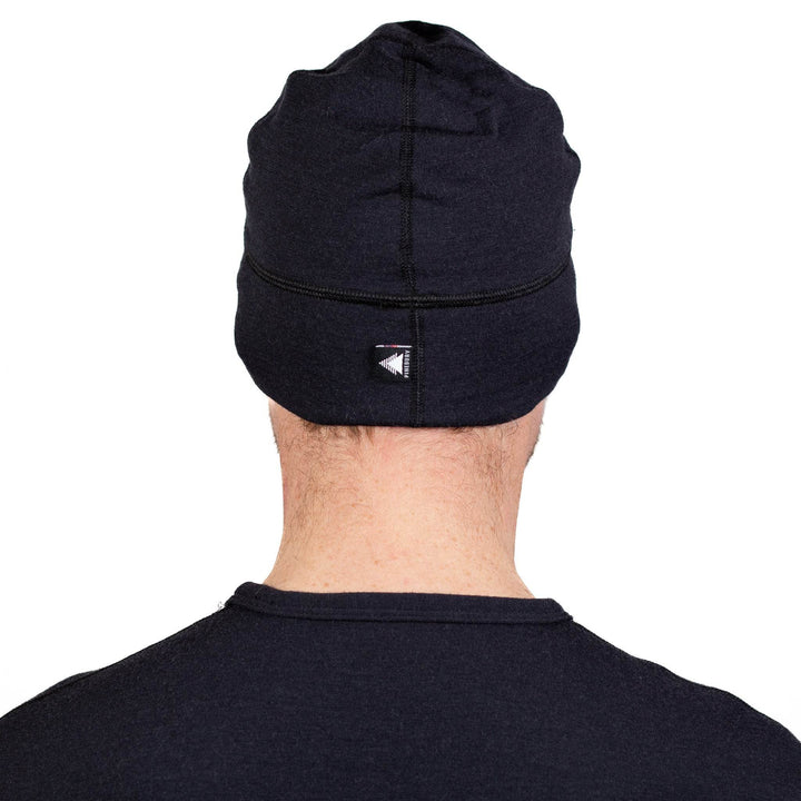 Winter Wool Merino Wool Hat - Black - Pinebury