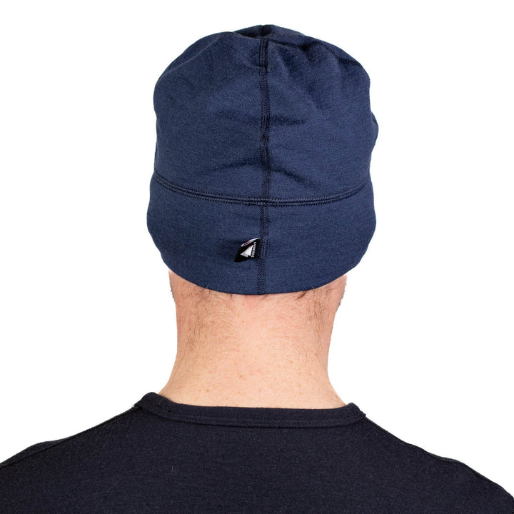 Winter Wool Merino Wool Hat - Navy - Pinebury