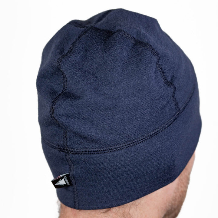 Winter Wool Merino Wool Hat - Navy - Pinebury