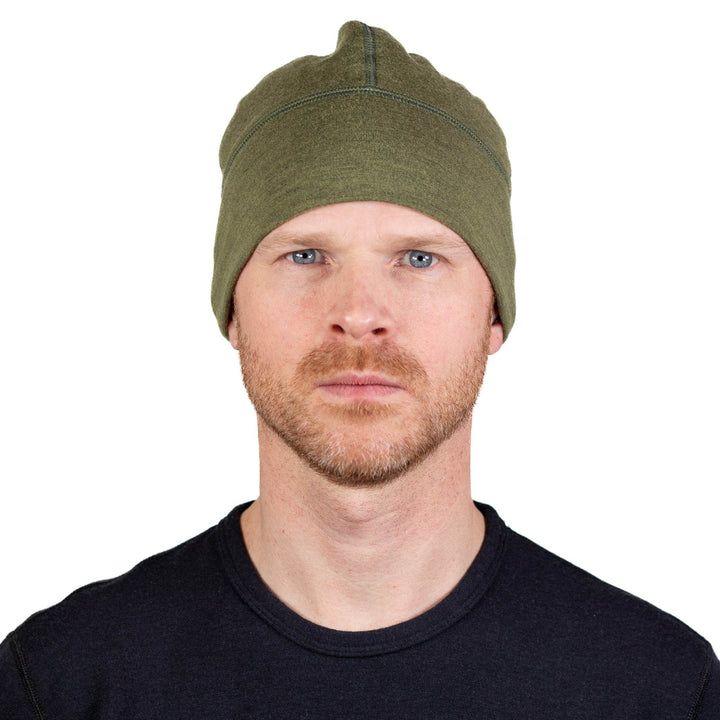 Winter Wool Merino Wool Hat - Spruce - Pinebury
