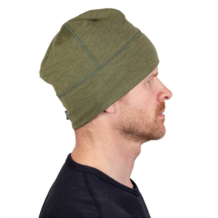 Winter Wool Merino Wool Hat - Spruce - Pinebury