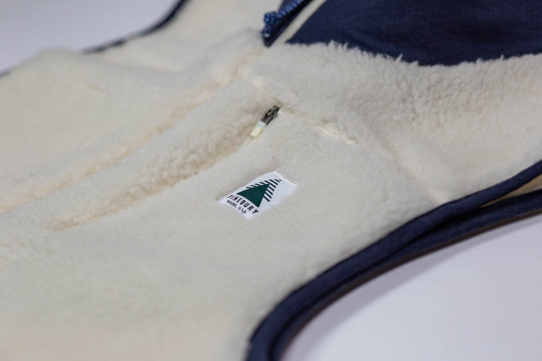 The Merino Wool Lodge Vest - Natural - Pinebury