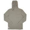 Summer Wool Hoodie Sun Shirt - Khaki