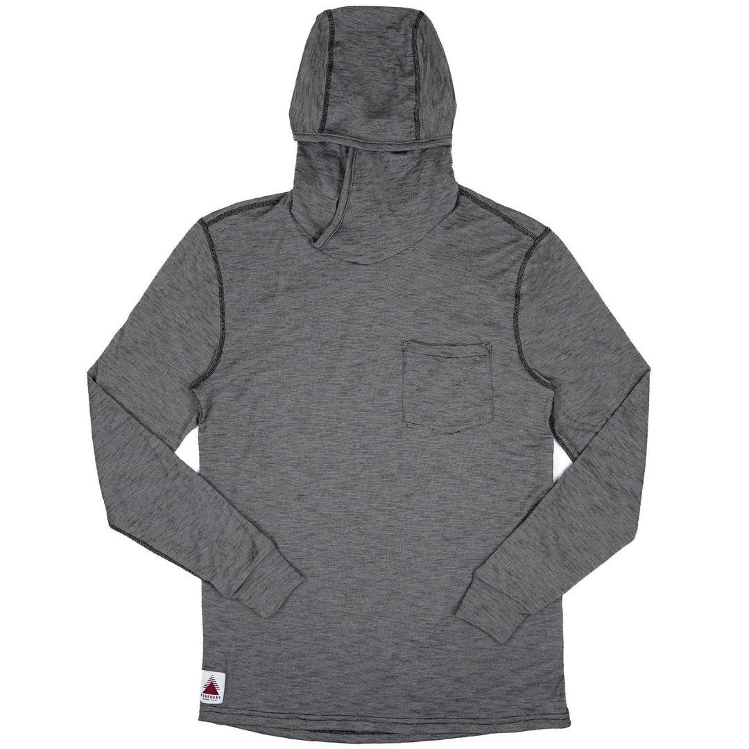 Summer Wool Hoodie Sun Shirt - Gray Stone - Pinebury