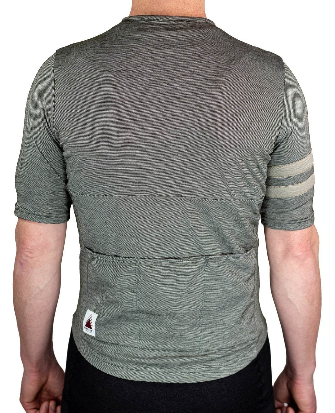 Summer Wool Short Sleeve Cycling Jersey - Evergreen - Pinebury