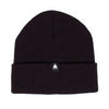 Pure Merino Wool Beanie - Black