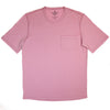 Pure Merino Short Sleeve Pocket Tee - Dusty Pink