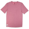 Summer Wool Short Sleeve Merino Wool Tee - Rose