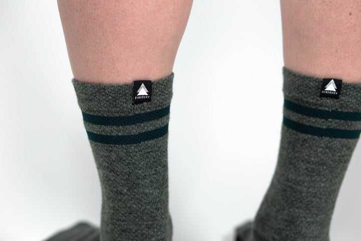 Signature Merino Wool Sock - Loden Green - Pinebury