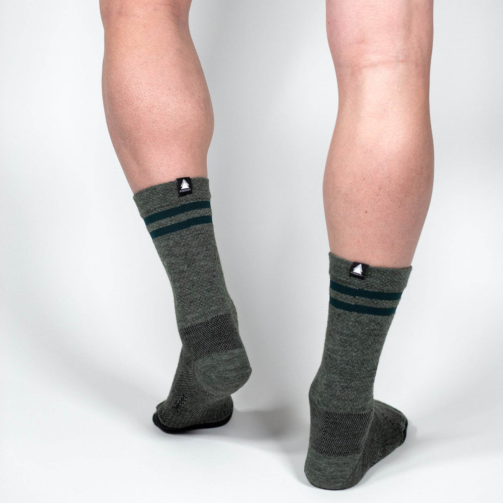 Signature Merino Wool Sock - Loden Green - Pinebury