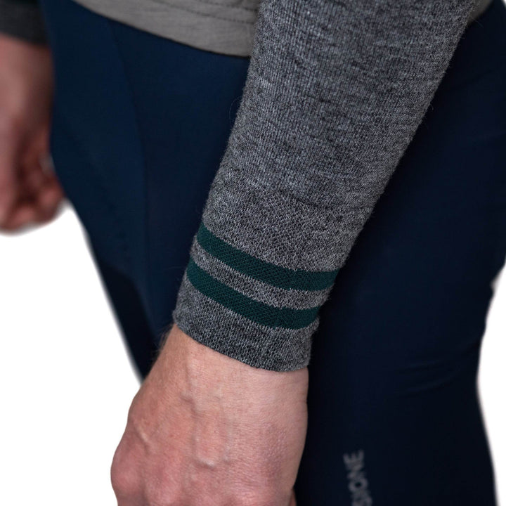Signature Merino Wool Arm Warmers - Gray - Pinebury