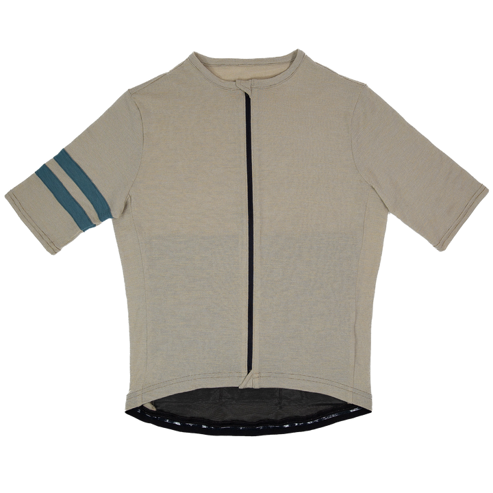 Summer Wool SS Cycling Jersey - Khaki