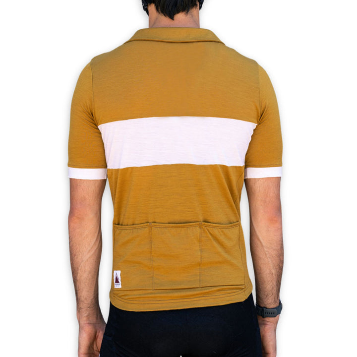 The Continental Merino Wool Cycling Jersey - Tamarack