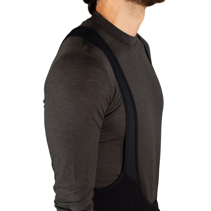 Every-Season Long Sleeve Merino Wool Base Layer - Peat