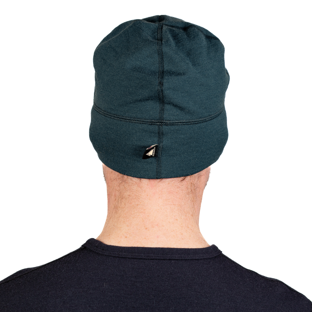 Winter Wool Merino Wool Hat - Forest Green