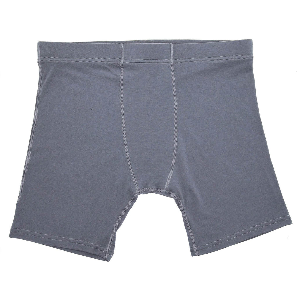 Merino Wool Boxer Brief - Gray - Pinebury