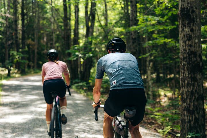 Summer Wool Short Sleeve Cycling Jersey - Rose