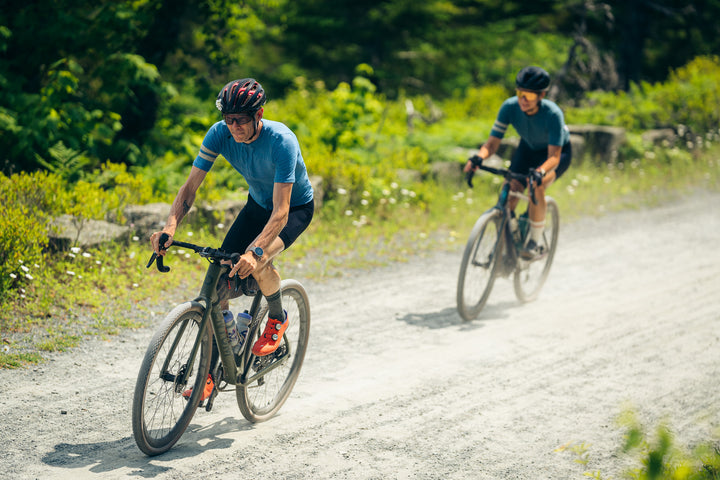 Summer Wool Short Sleeve Cycling Jersey - Silver Pine