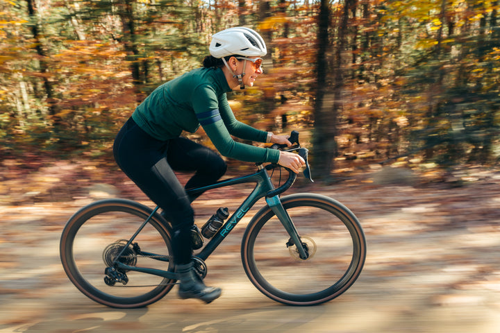 Rangeley Long Sleeve Merino Wool Cycling Jersey - Pine