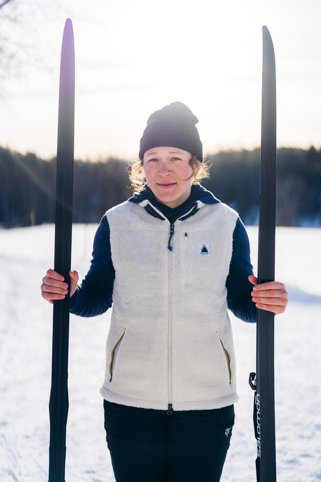 The Merino Wool Lodge Vest - Natural