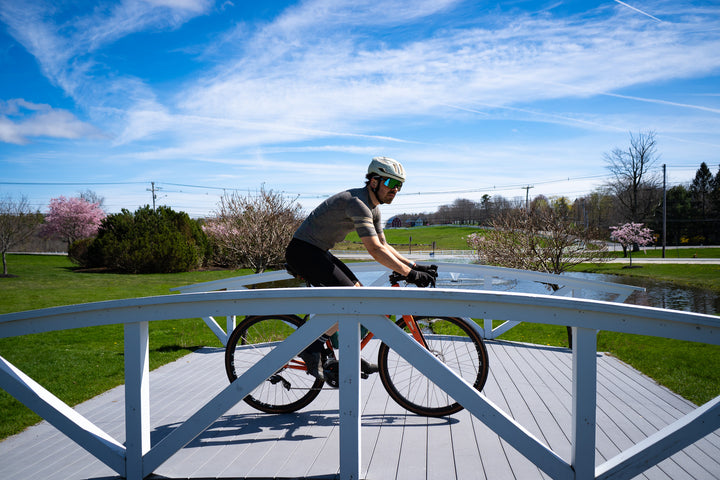 Summer Wool Short Sleeve Cycling Jersey - Greystone