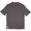 Every-Season Short Sleeve Merino Wool Pocket Tee - Granite (FINAL SALE)